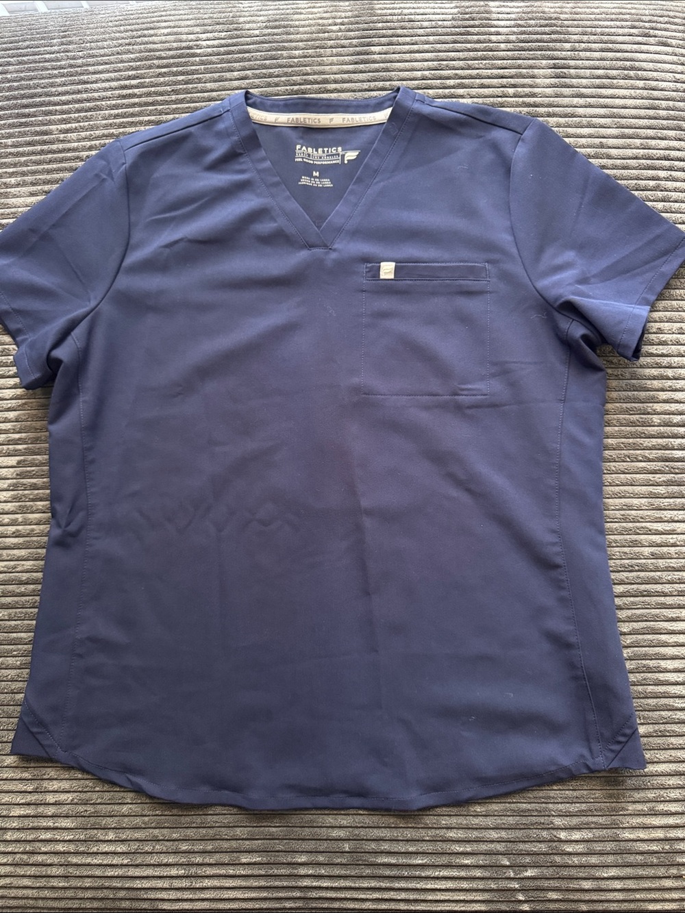 Fabletics Women's Navy Scrub Set